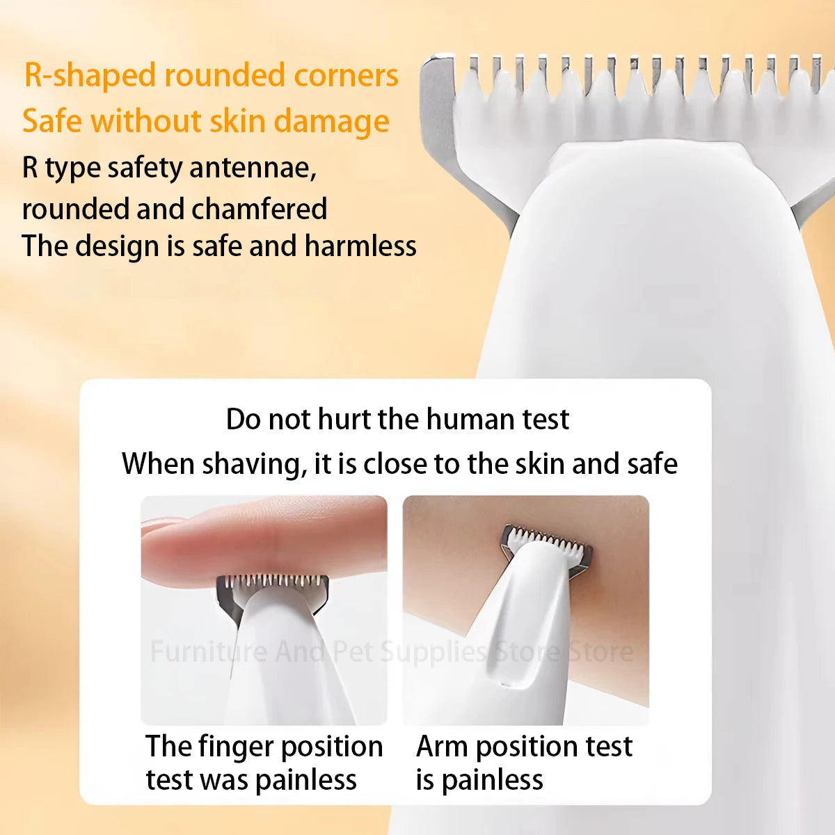 Waterproof Dog Paw Hair Trimmer .A0104