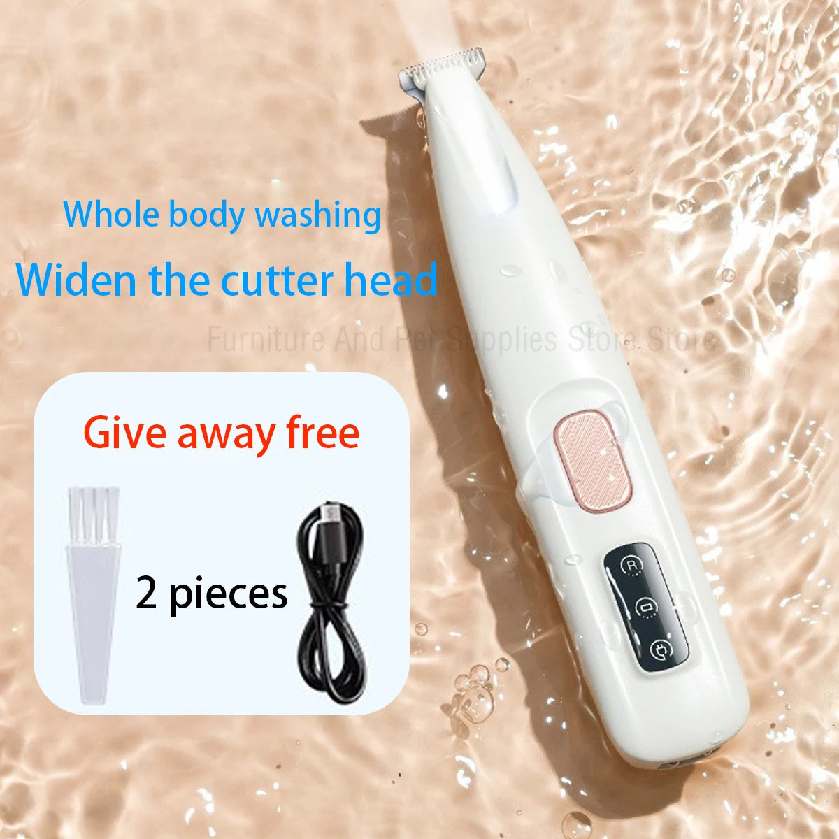 Waterproof Dog Paw Hair Trimmer .A0104