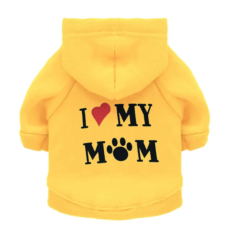 Warm Pet Hoodie for Small Cats & Dogs A0124