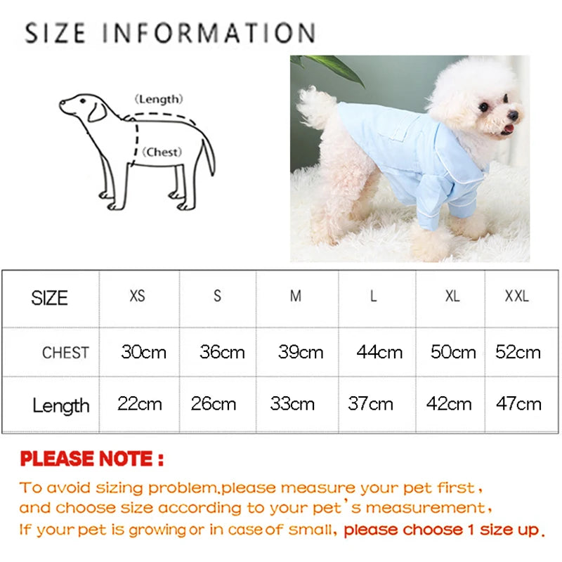 Fashion Pet Pajamas, Luxury Coat. A0431