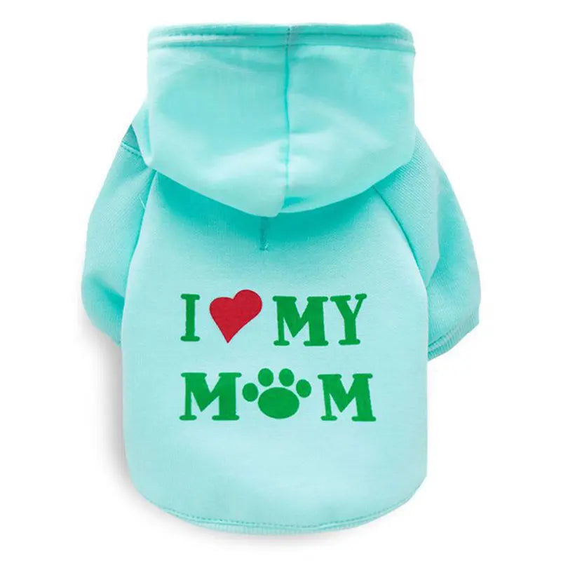 Warm Pet Hoodie for Small Cats & Dogs A0124