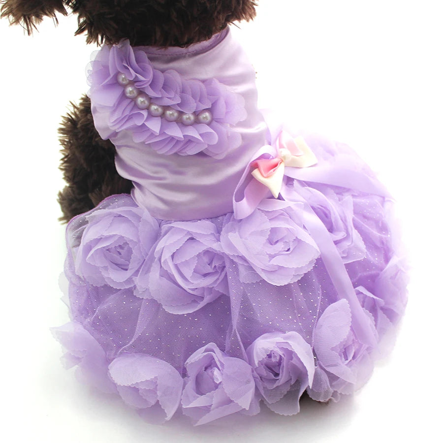 Pet Princess Wedding Dress A0398