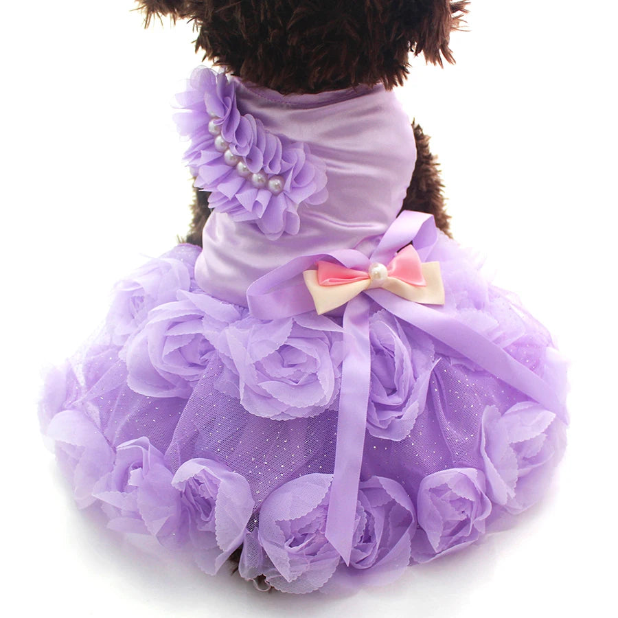 Pet Princess Wedding Dress A0398