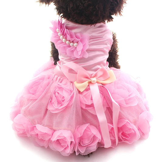 Pet Princess Wedding Dress A0398