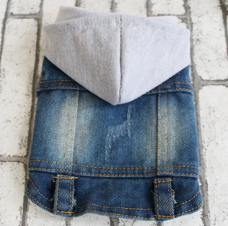 Summer Denim Dog Shirt for Small Dogs. A0020