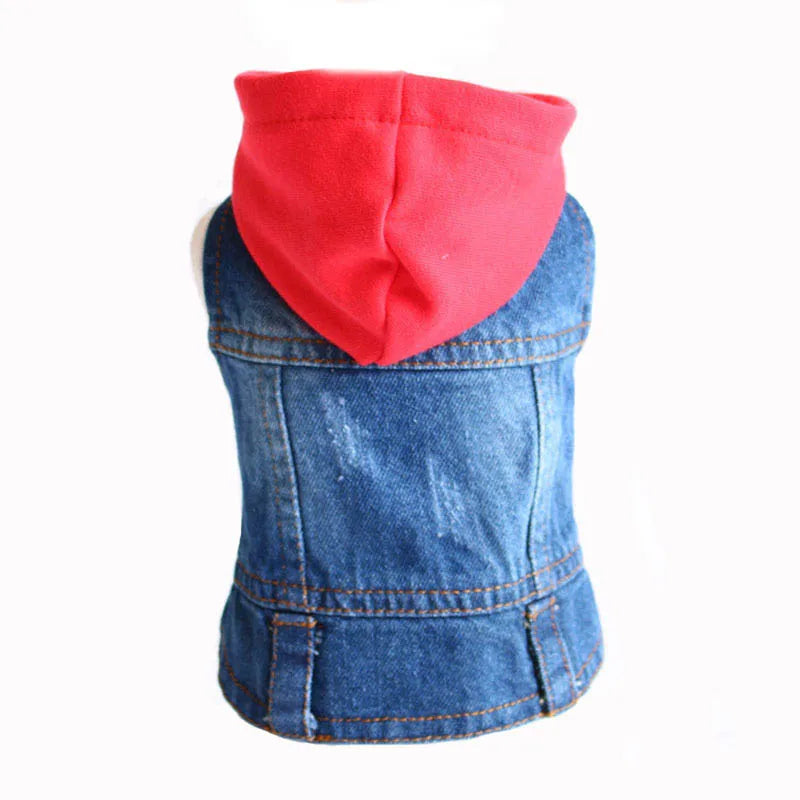 Summer Denim Dog Shirt for Small Dogs. A0020