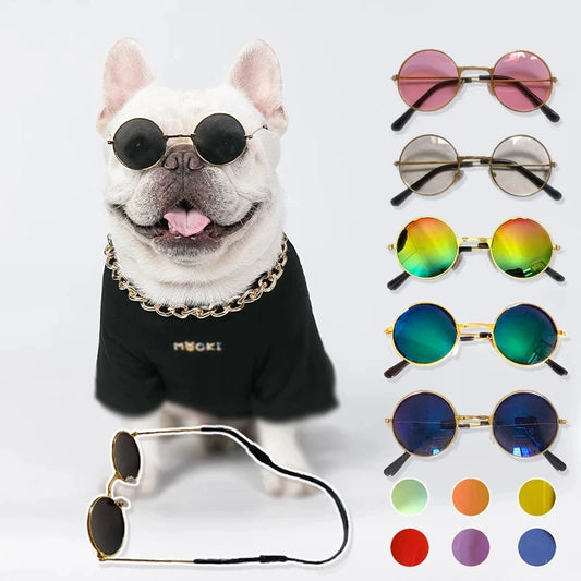 Vintage Round Cat & Dog Sunglasses.A0107