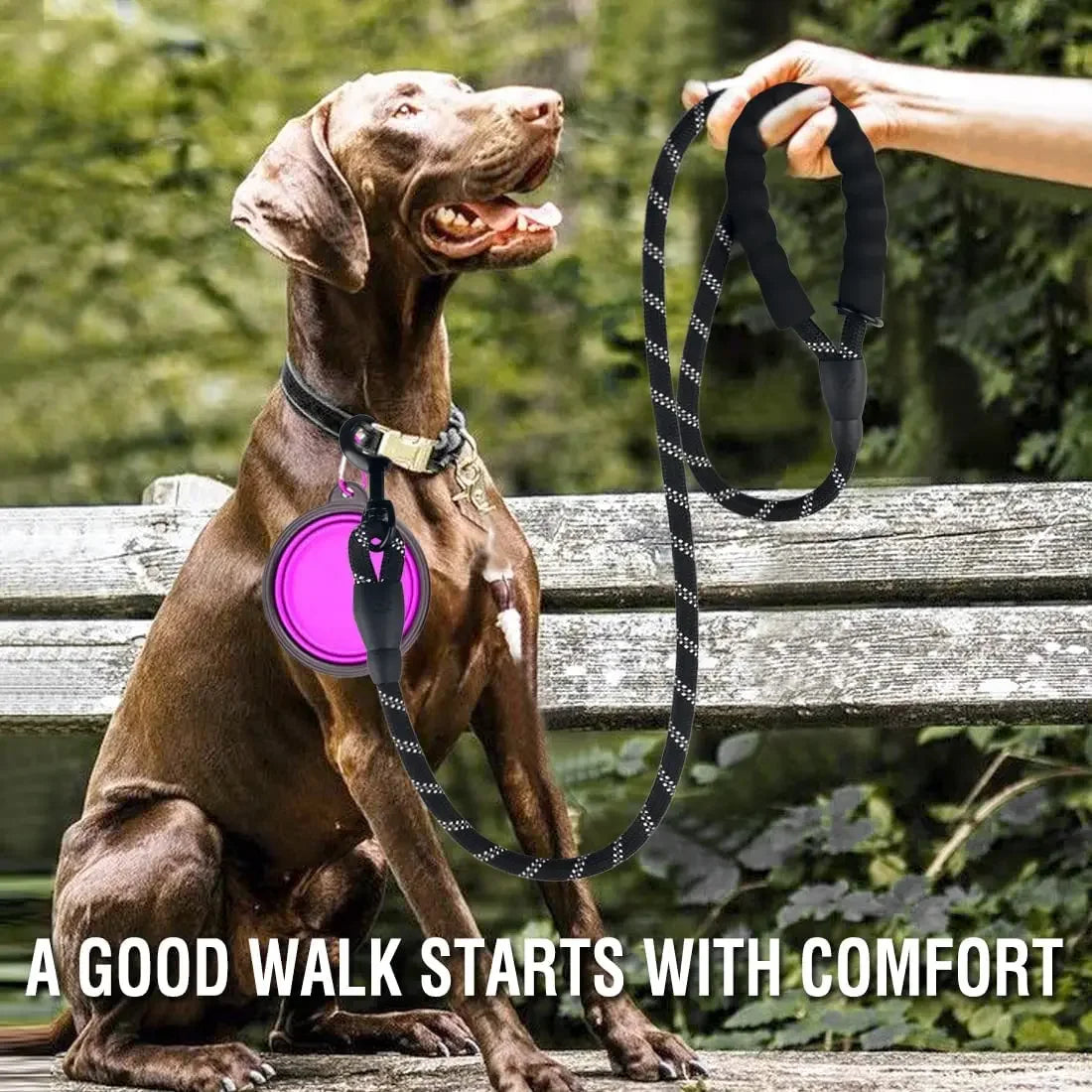 Reflective Dog Leash – Strong & Durable A0103