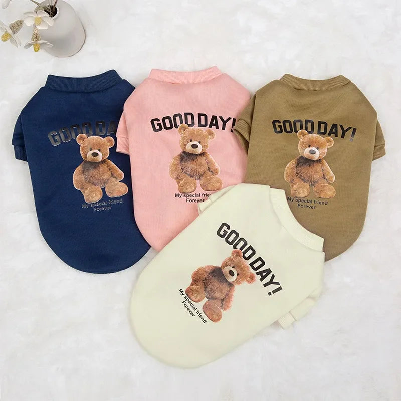 Cute Bear Patterned Winter Pullover A0137