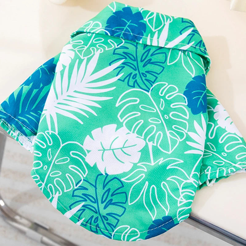 Coconut Tree Pet Summer Shirt A0031