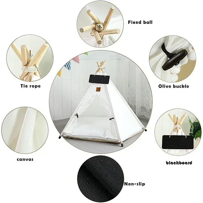 Portable Pet Teepee A0253