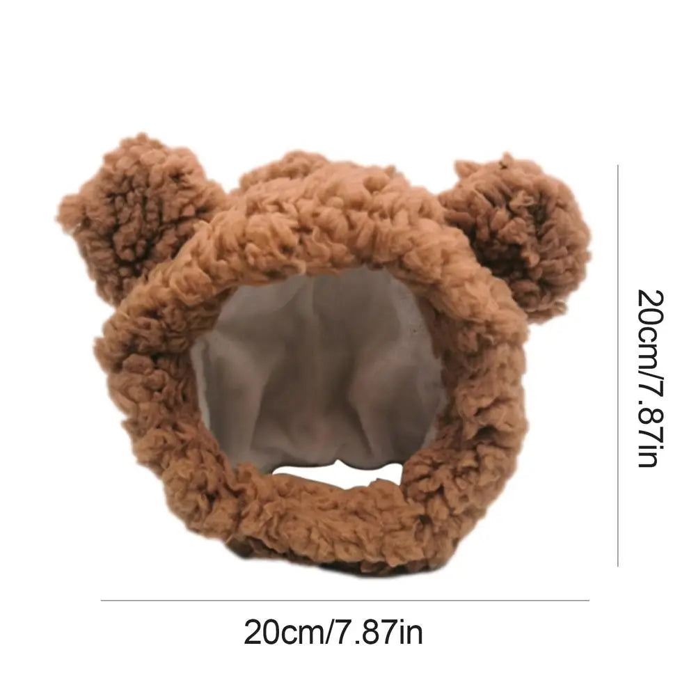 Cute Bear Hat for Pets A0190