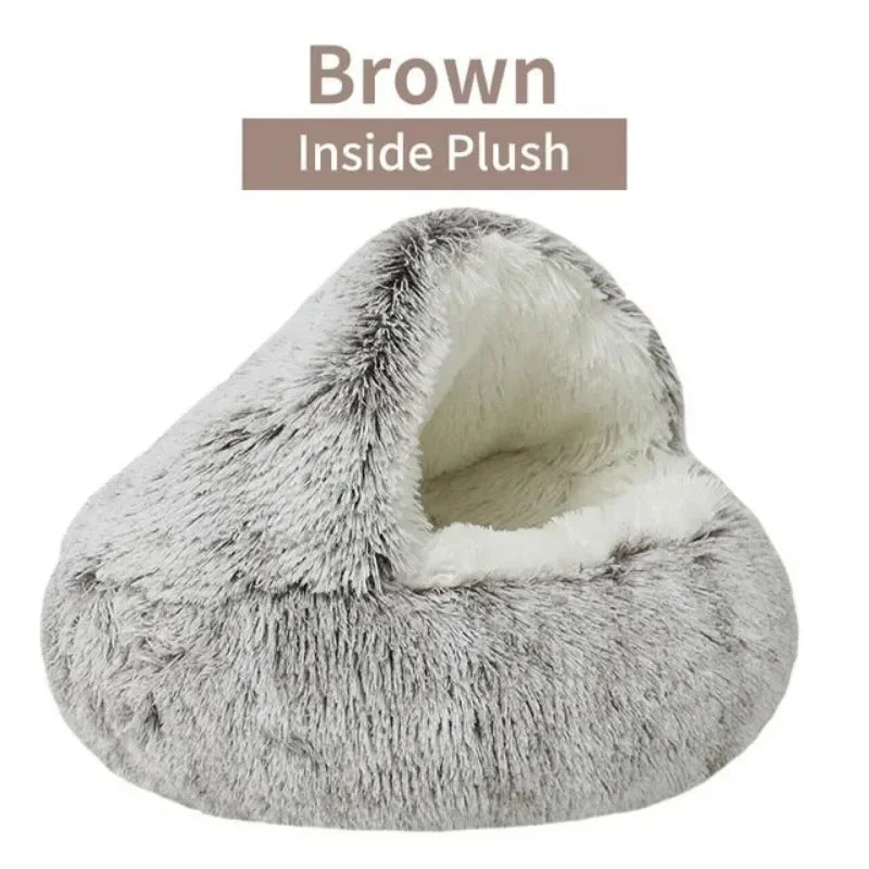 Soft Plush Cat Bed A0446