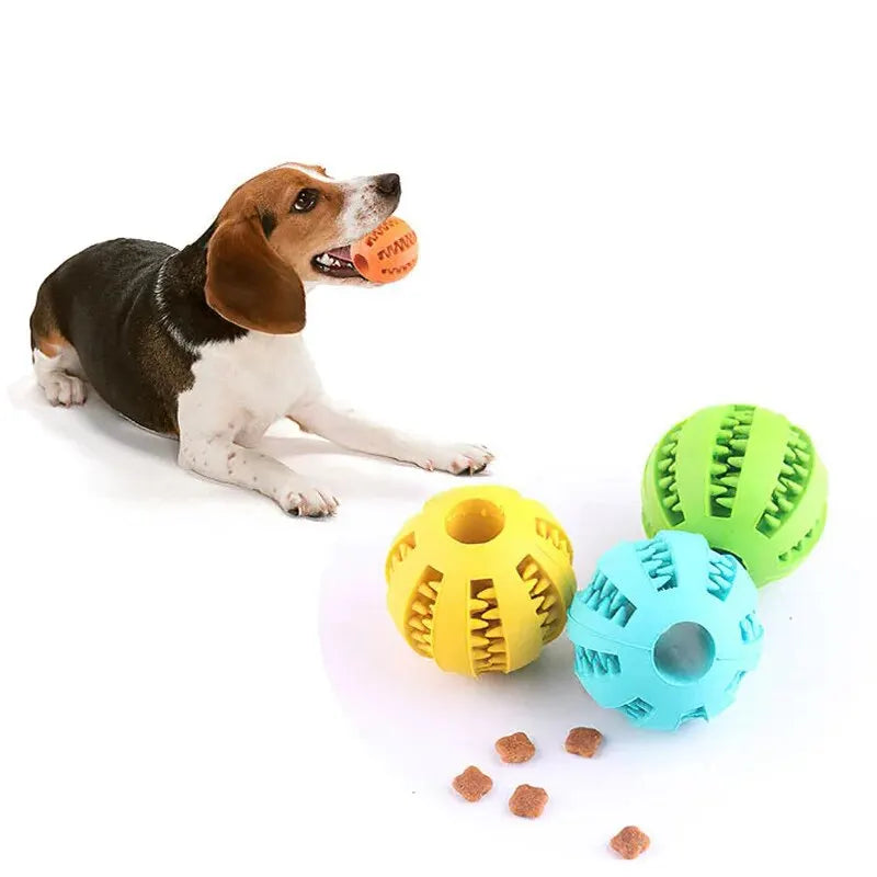 Dog Toy Ball Dog Pet Food Treat Feeder A0235