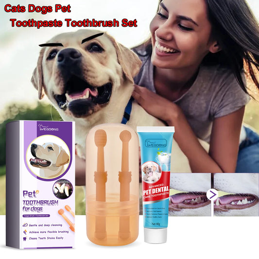 Edible Pet Toothpaste & Brush Set A0120