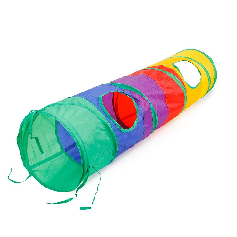 Foldable Cat Tunnel S-Shaped Play Toy A0218