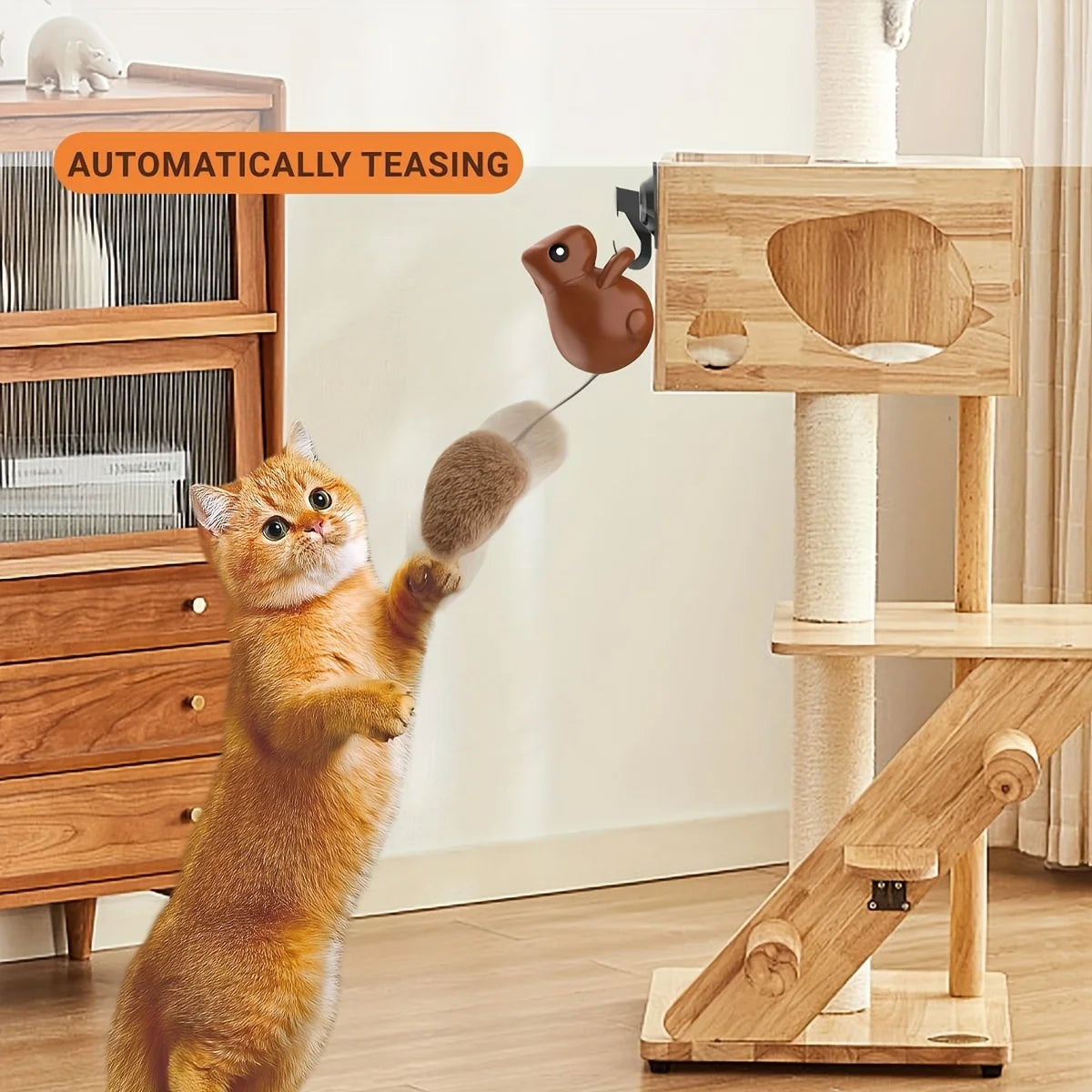 Smart Cat Toys Automatic Squirrel A0408