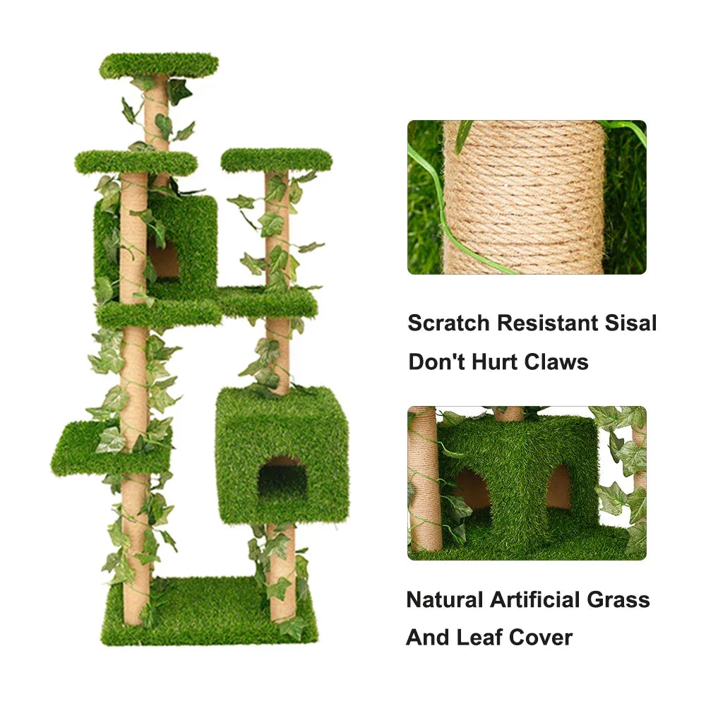 Eco-Friendly Tree-Shaped Cat House A0380