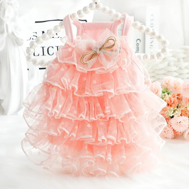 Summer Princess Dog Dress A0266