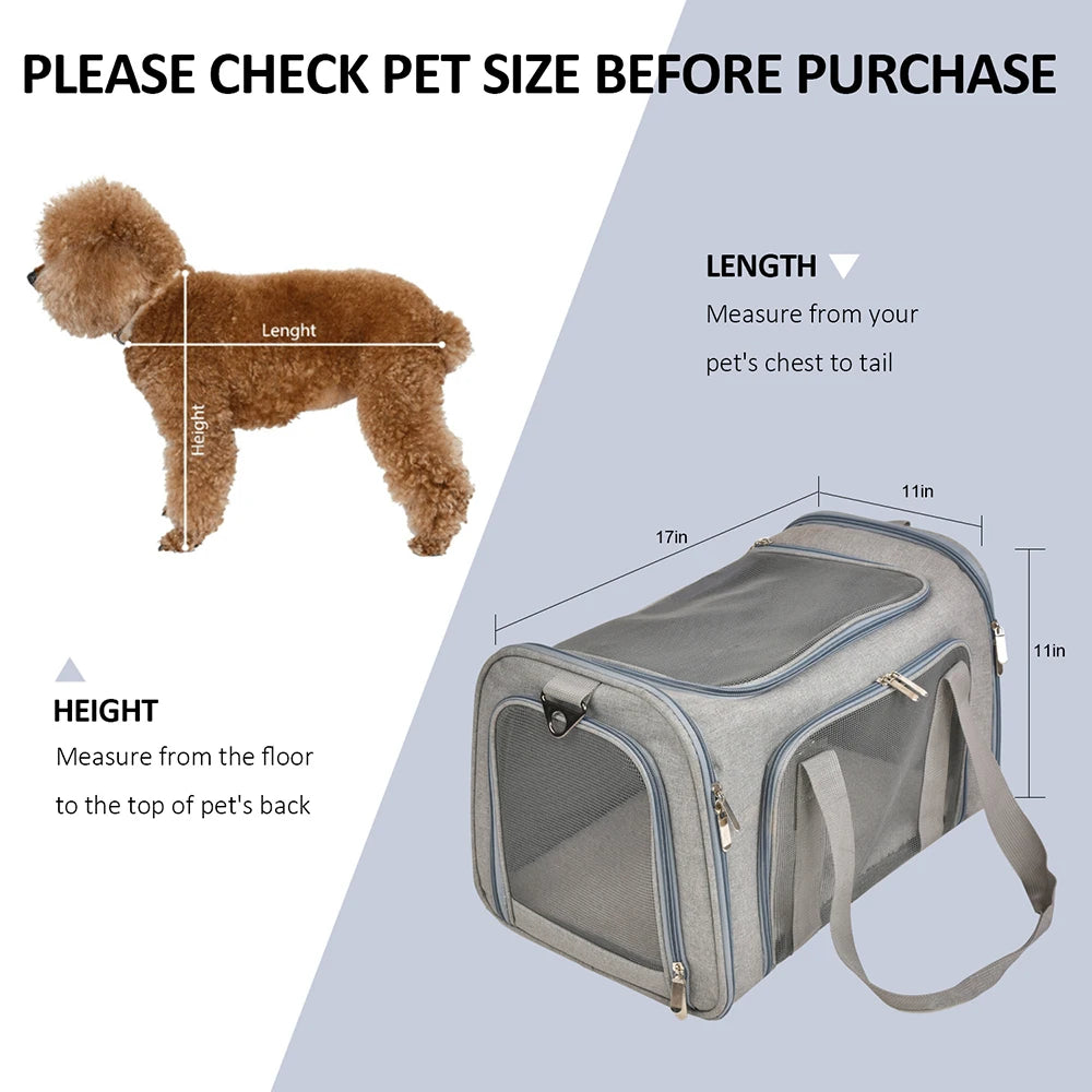 Soft-Sided Pet Travel Bag.A0149