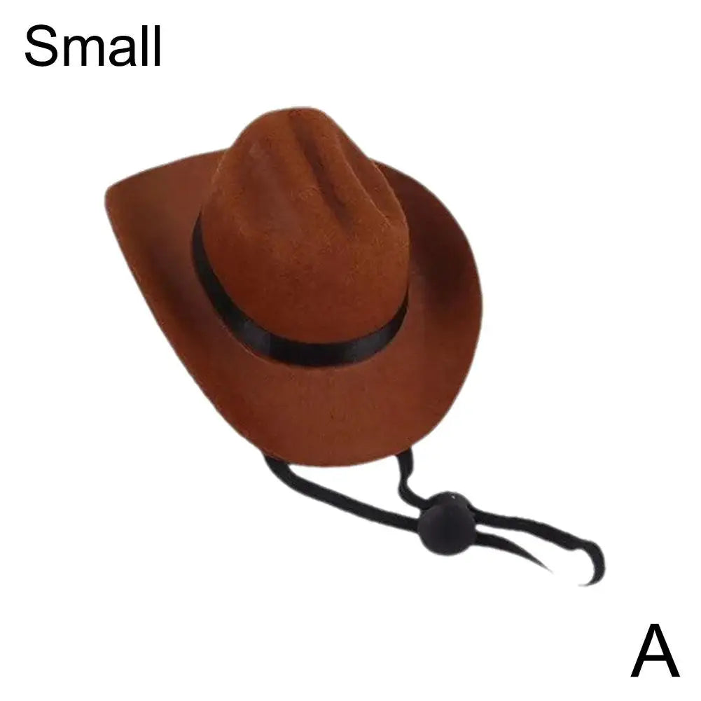 Funny Pet Cowboy Hat A0211