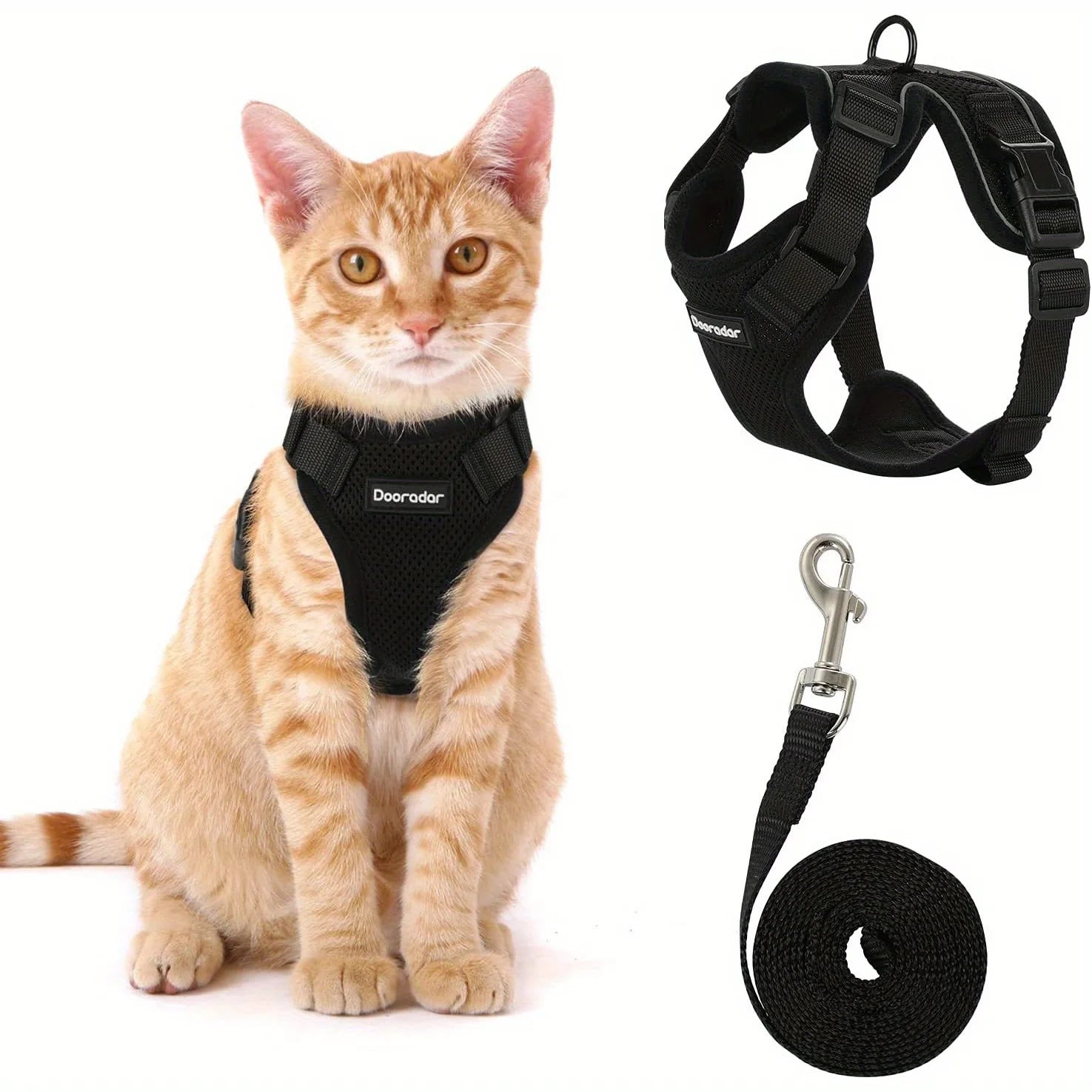 Non - Slip Adjustable Cat Leash & Vest Carrier.A0132