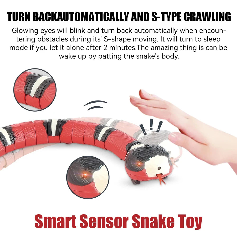 Smart Sensor Pet Snake Toy Cat Toy A0226