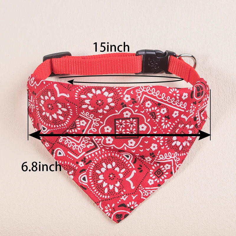 Adjustable Pet Scarf & Bandana Collar A0198