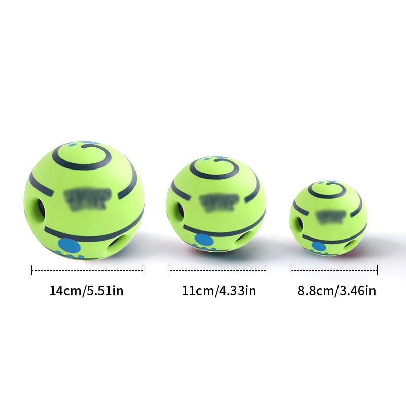 Self-Activated Squeaky Chew Ball A0248