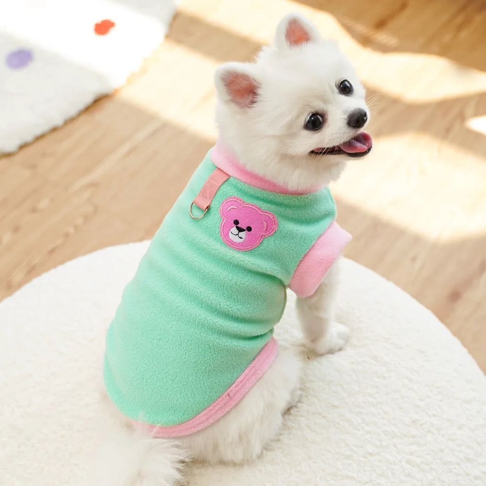 Fleece Four-Legged Dogs Clothing A0171