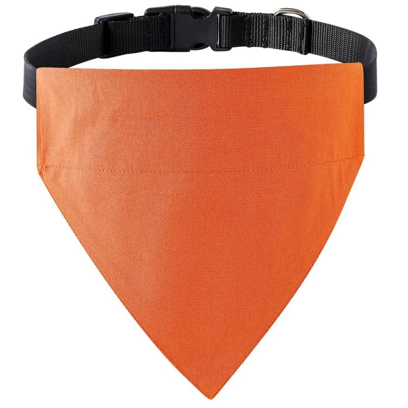 Solid Cotton Dog Bandana A0042