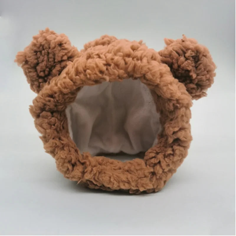 Cute Bear Hat for Pets A0190