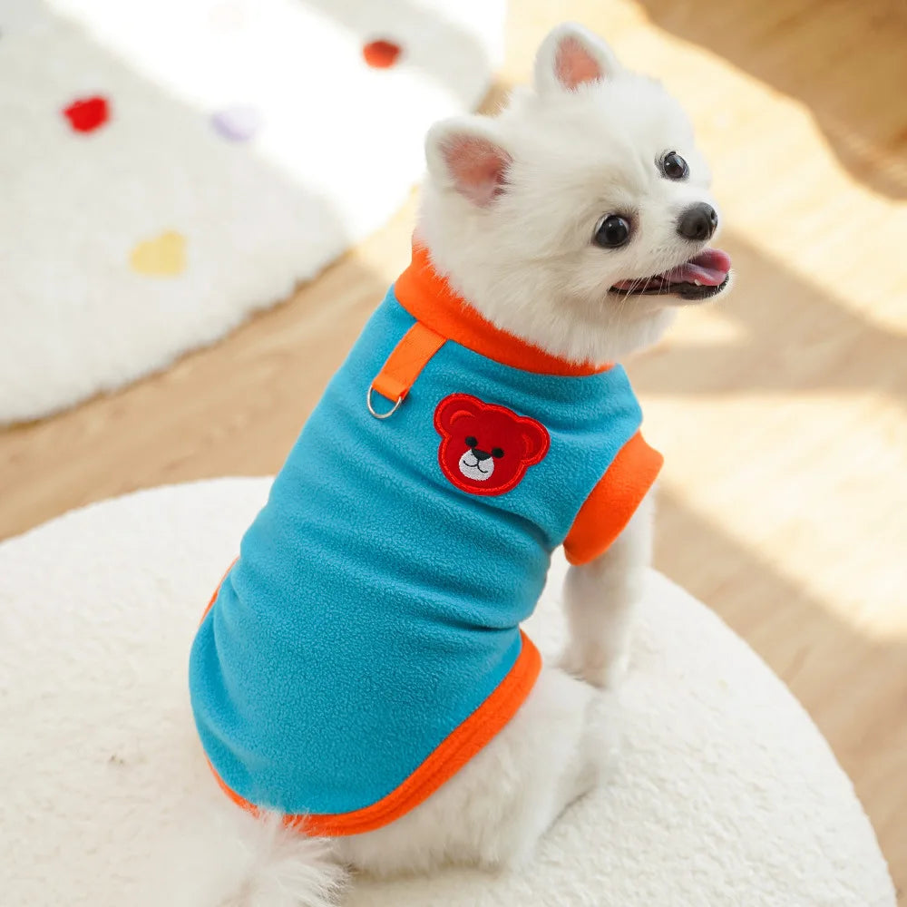 Fleece Four-Legged Dogs Clothing A0171