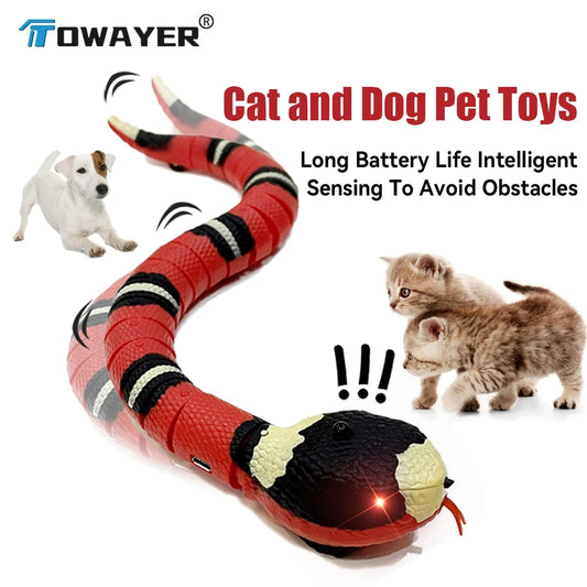 Smart Sensor Pet Snake Toy Cat Toy A0226