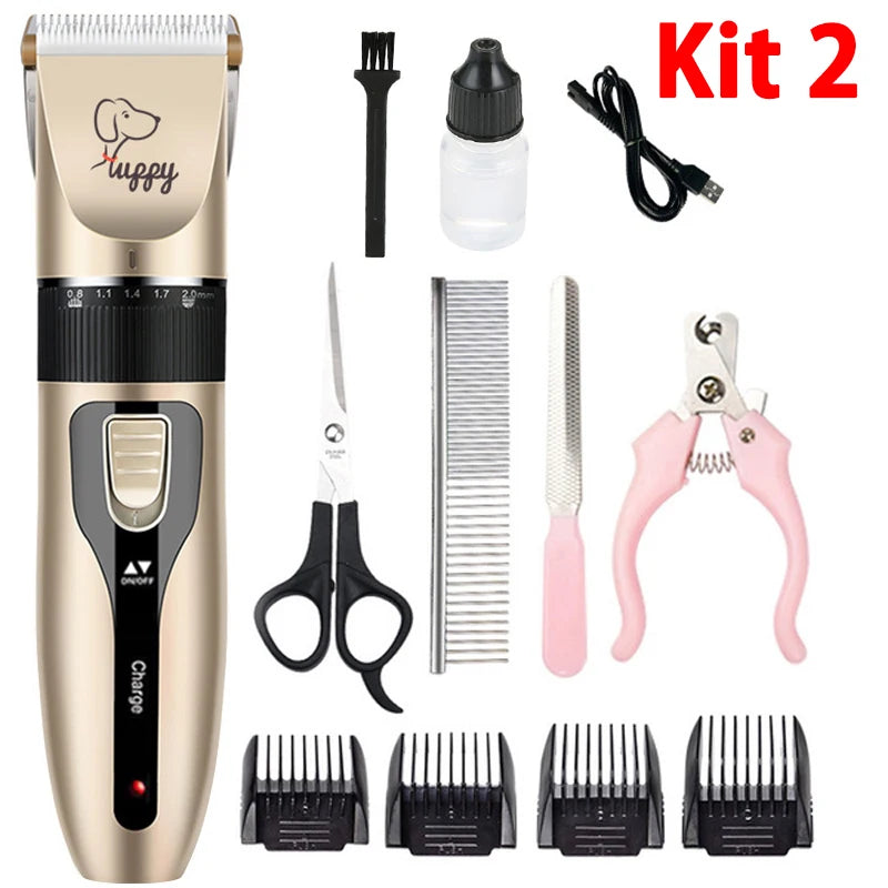 Electric Pet Clipper Grooming Kit  A0118