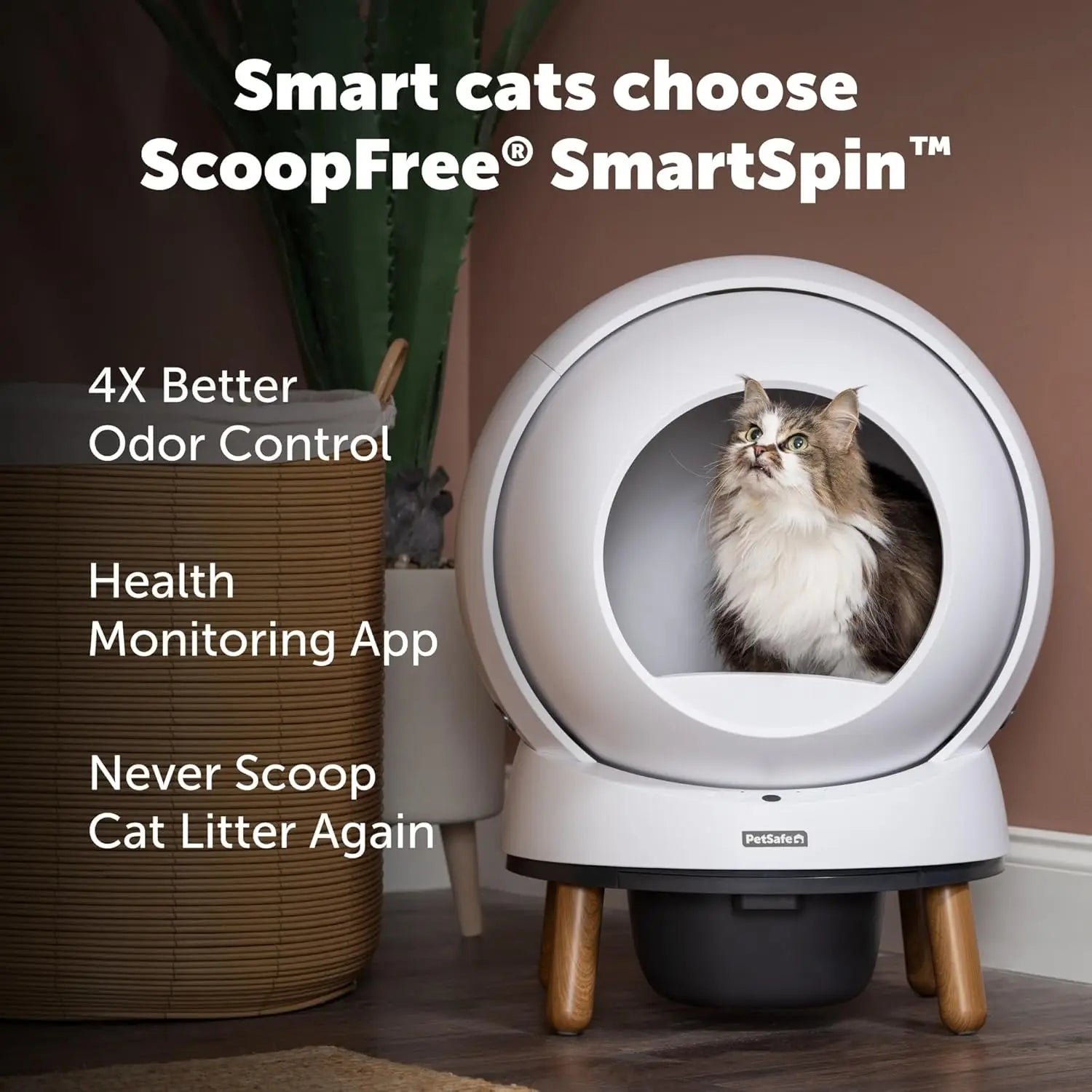 Self-Cleaning Cat Litter Box A0351