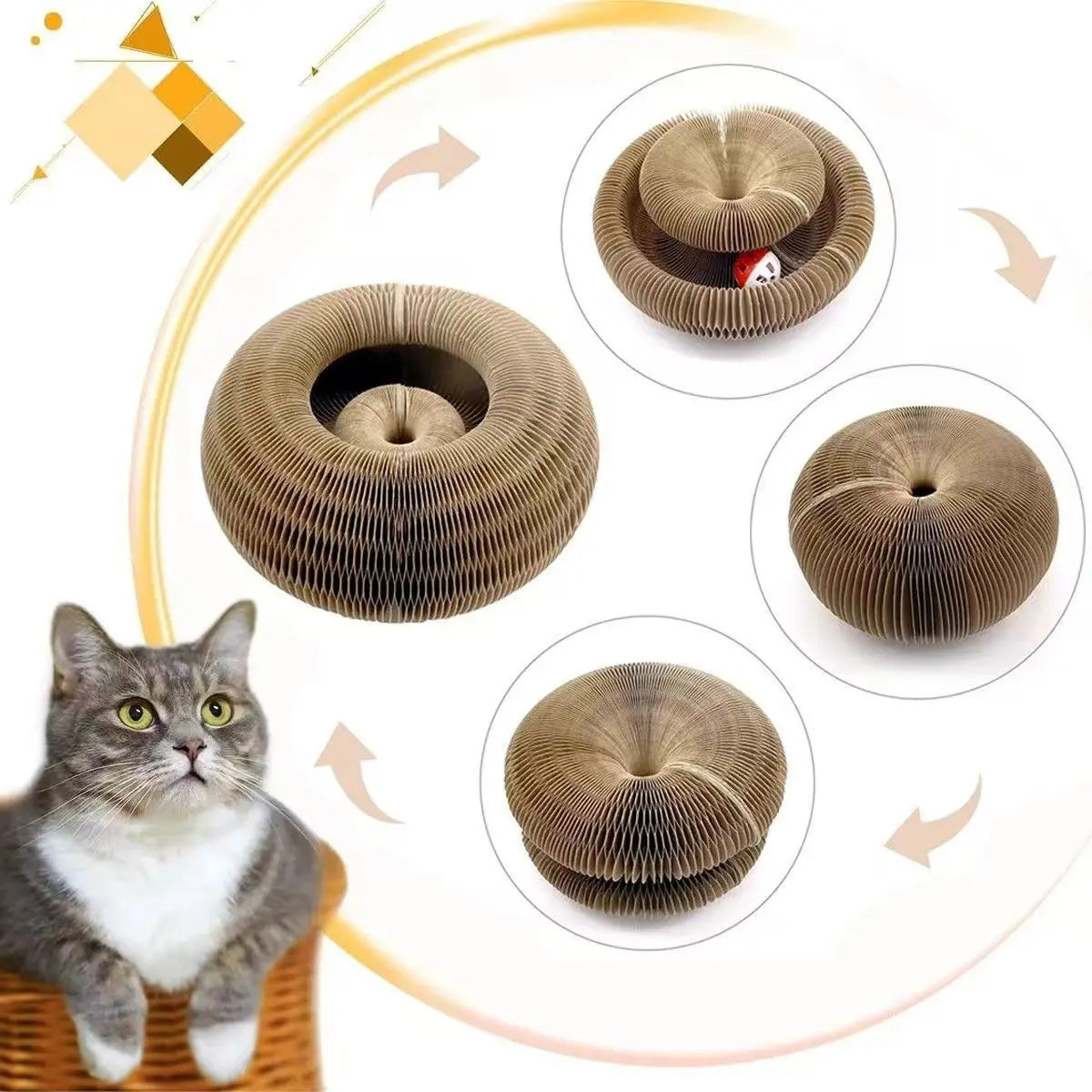 Magic Interactive Cat Ball Toy A0284