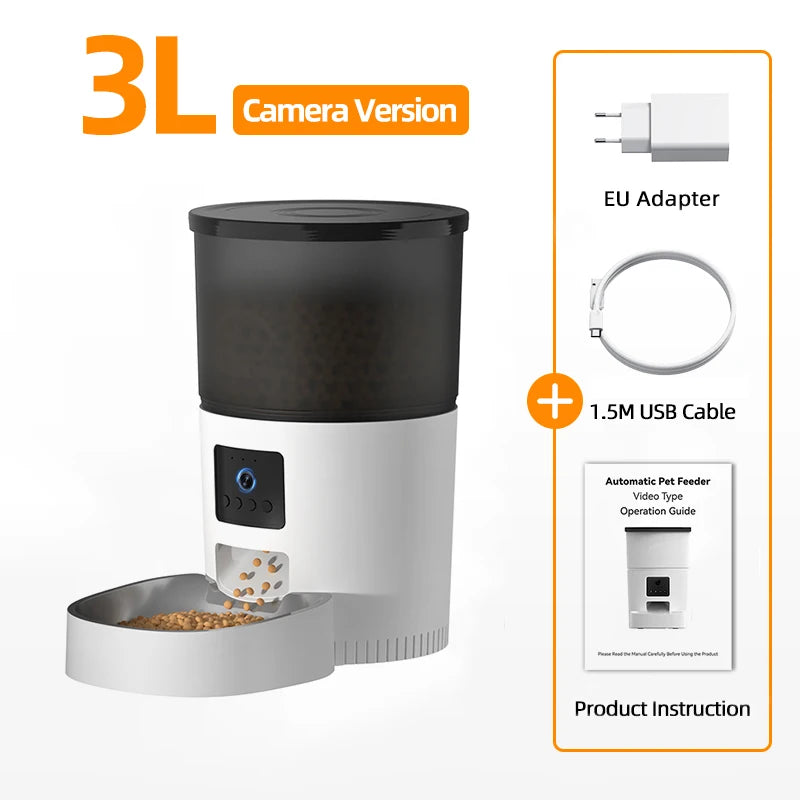 Automatic Cat Feeder with Camera A0364