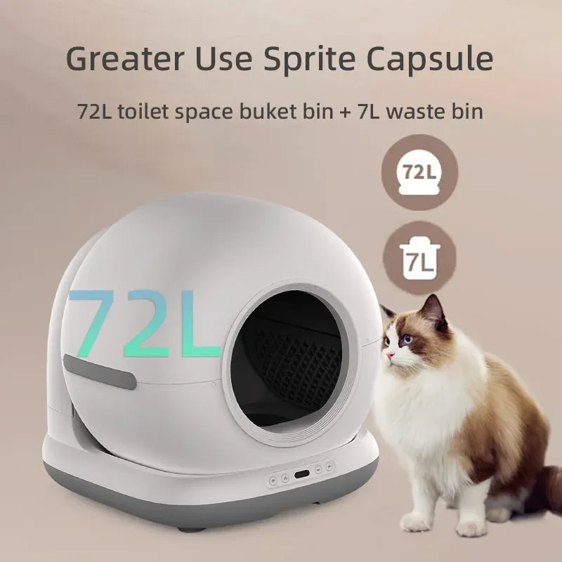 72L Smart Cat Litter Box A0293