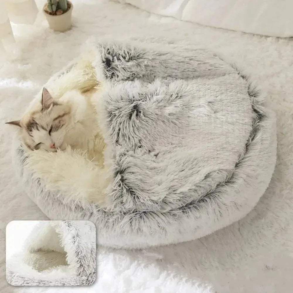 Soft Plush Cat Bed A0446