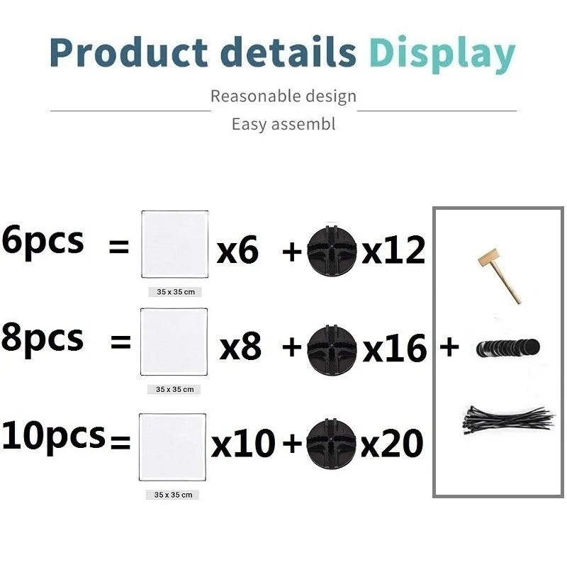 Foldable DIY Pet Playpen A0263