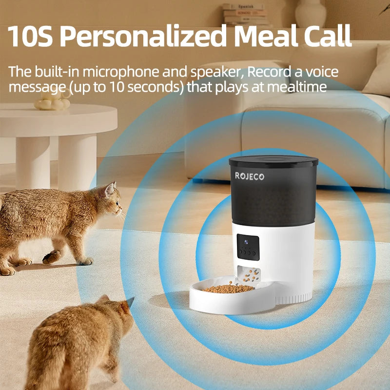 Automatic Cat Feeder with Camera A0364