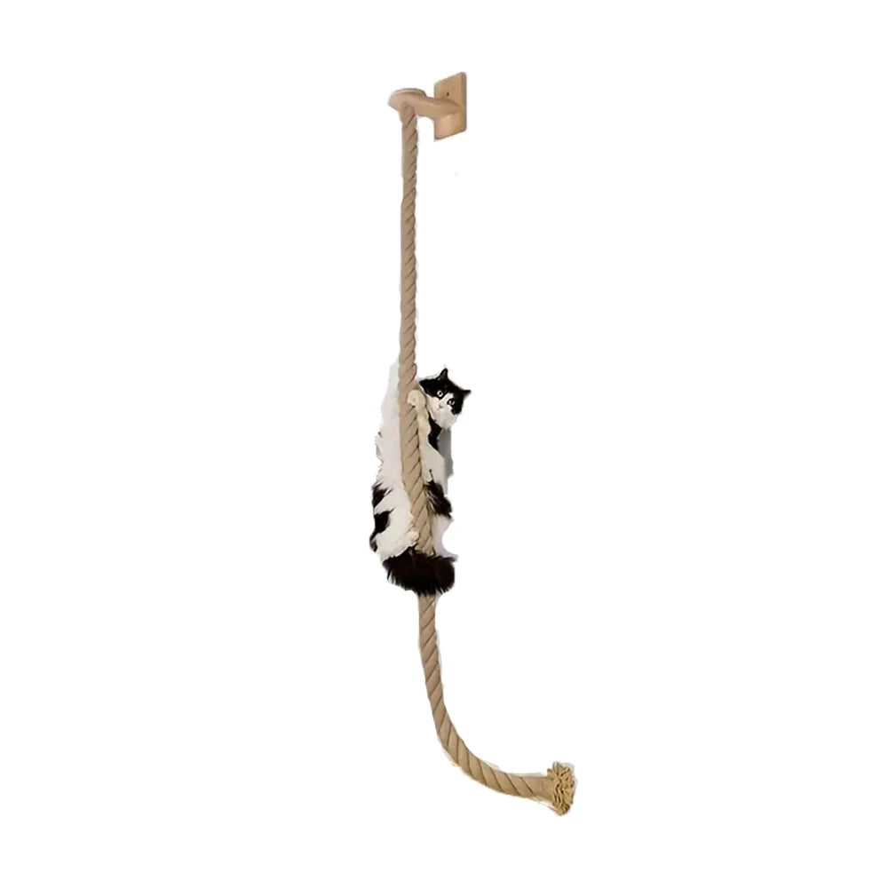 Wall-Mounted Cat Climbing Rope A0286