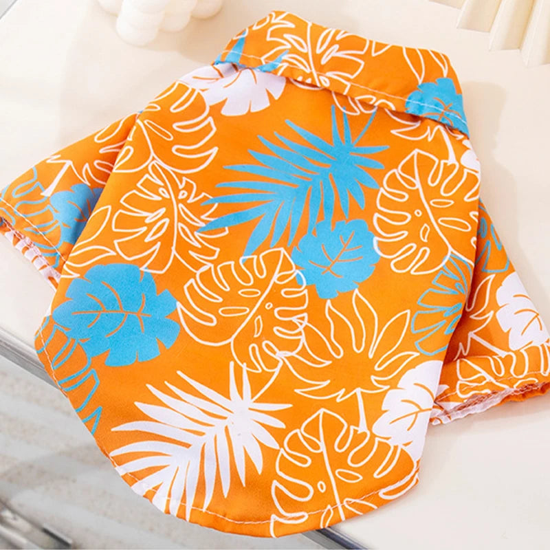 Coconut Tree Pet Summer Shirt A0031