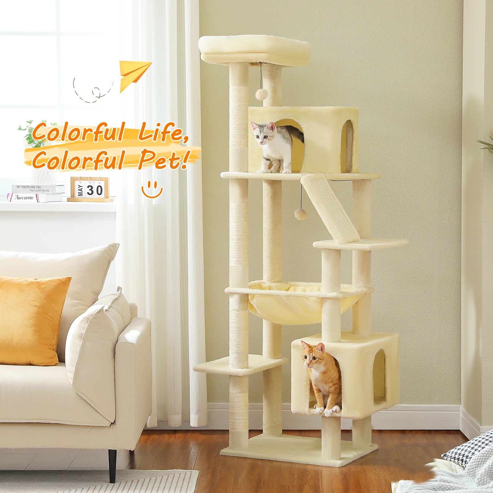 180cm Large Cat Tree A0272