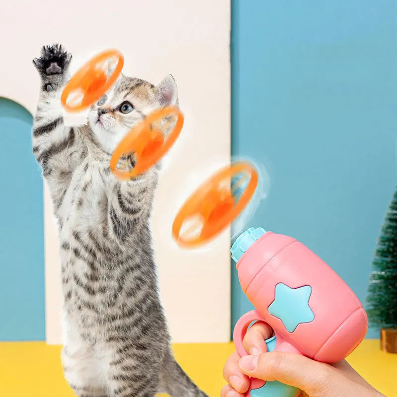 Interactive Cat Toy Set with Discs A0303