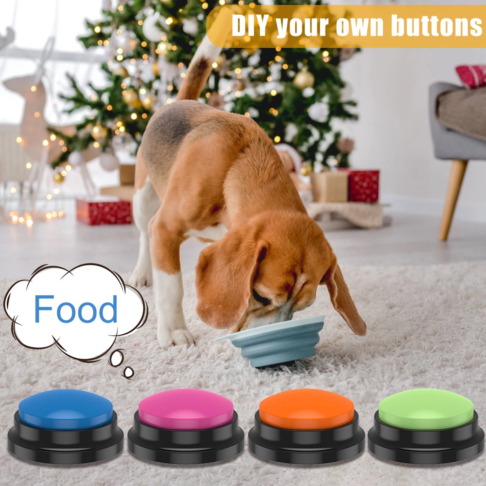 Recordable Dog Talking Buttons A0162