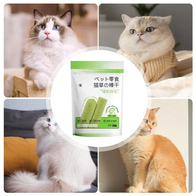 Cat Grass Chewing Stick A0438