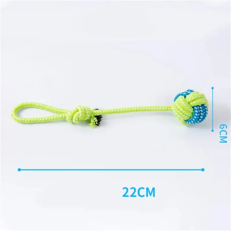 Cotton Rope & Ball Dog Toy A0247