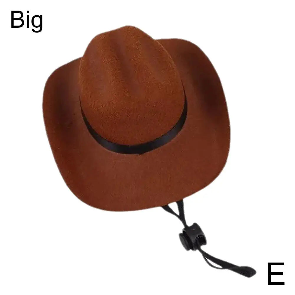 Funny Pet Cowboy Hat A0211